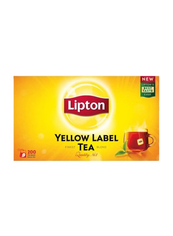 Lipton Yellow Label Black 200 Tea Bags