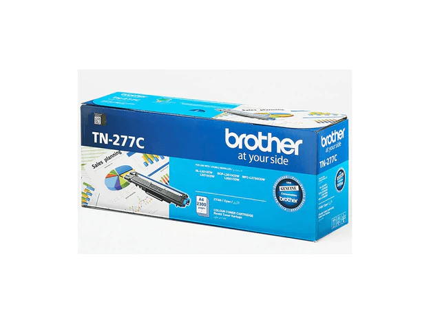 Brother TN277C High Capacity Cyan Toner Cartridge