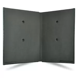 FIS Signature Book, Italian PU Material Cover, 18 Sheets with Gift Box, Green Color, 240 x 340 mm - FSCL18GRD1