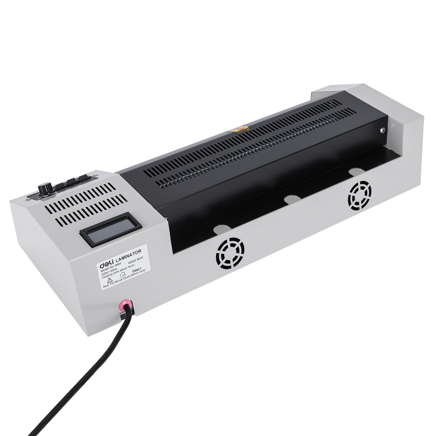 Deli A3 Size Laminator Black and White E3895-EU