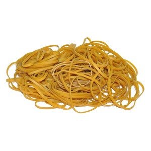 10 Boxes FIS Pure Rubber Bands, Size 30 Yellow - FSRB30