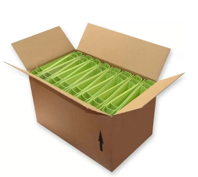 Pack of 48 Birds Printed A4 2-O Ring Binder Yellow/Green/Brown