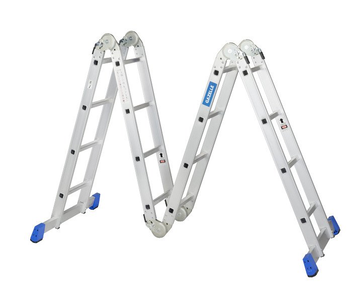 GAZELLE G5615 15FT 4×4 ALUMINIUM MULTIPURPOSE LADDER (5M)