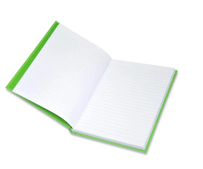 5-Piece FIS Neon Hard Cover Notebook Single Line A5, 100-Sheets, Parrot - FSNBA5N230