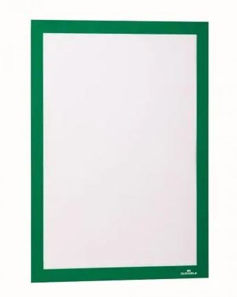 DURABLE 4872-05 DURAFRAME MAGNETIC, A4 SIZE, GREEN COLOUR