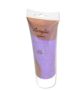 Artmate Acrylic Color In Tube, Pale Purple Colour - JIPBA191422