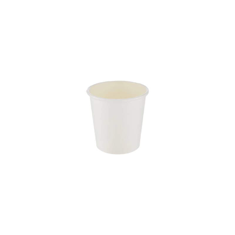 Heavy Duty White Single Wall Paper Cups