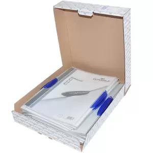 25-Piece Durable Swing Clip File, A4 Size, Light Blue Colour - DUPG2260-06