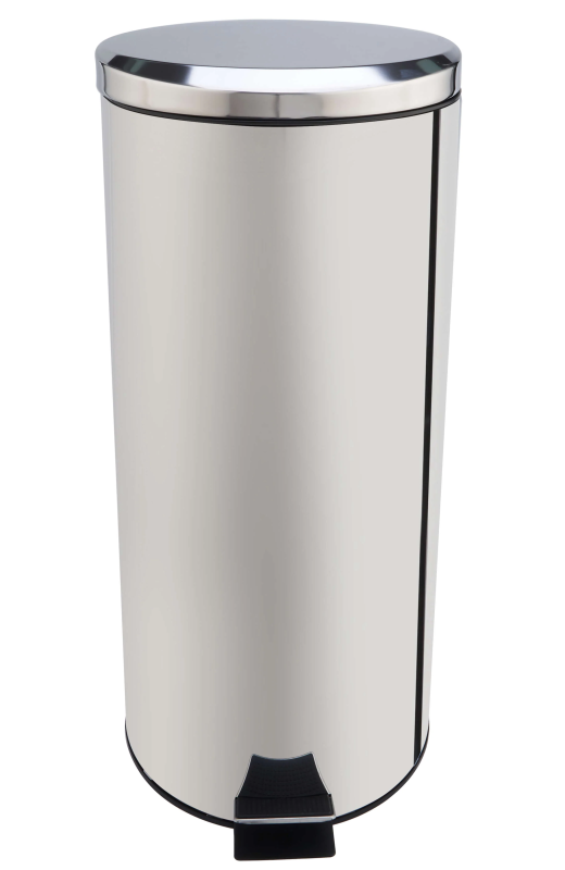 Hygic Stainless Steel Pedal Bin Dust Bin(Glossy Design)