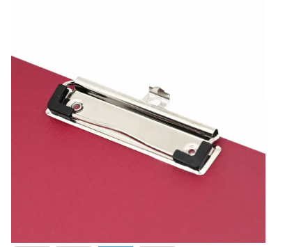 FIS Clip Boards PP Foolscap Size, Color: Wine Red -FSCBPPFSWRE