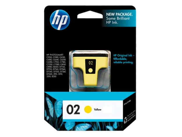 HP 02 Yellow Original Printhead Cartridge (C8773)