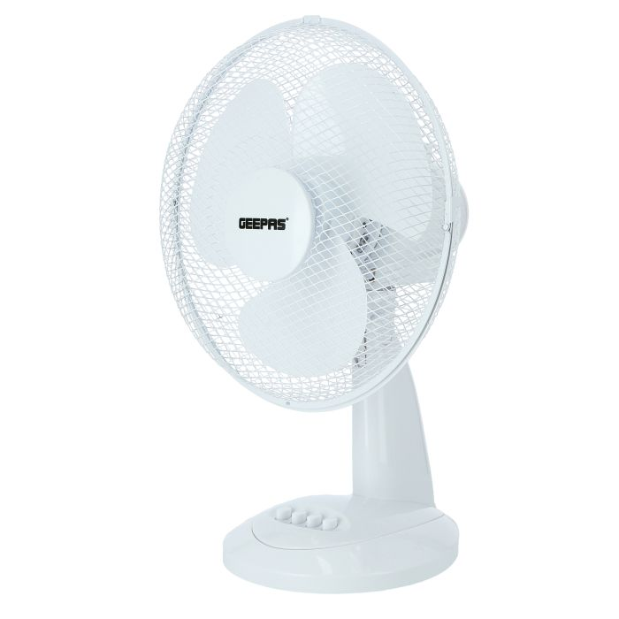 3 Speed Settings With Oscillating/Rotating And Static Feature Table Fan GF21152UK Geepas