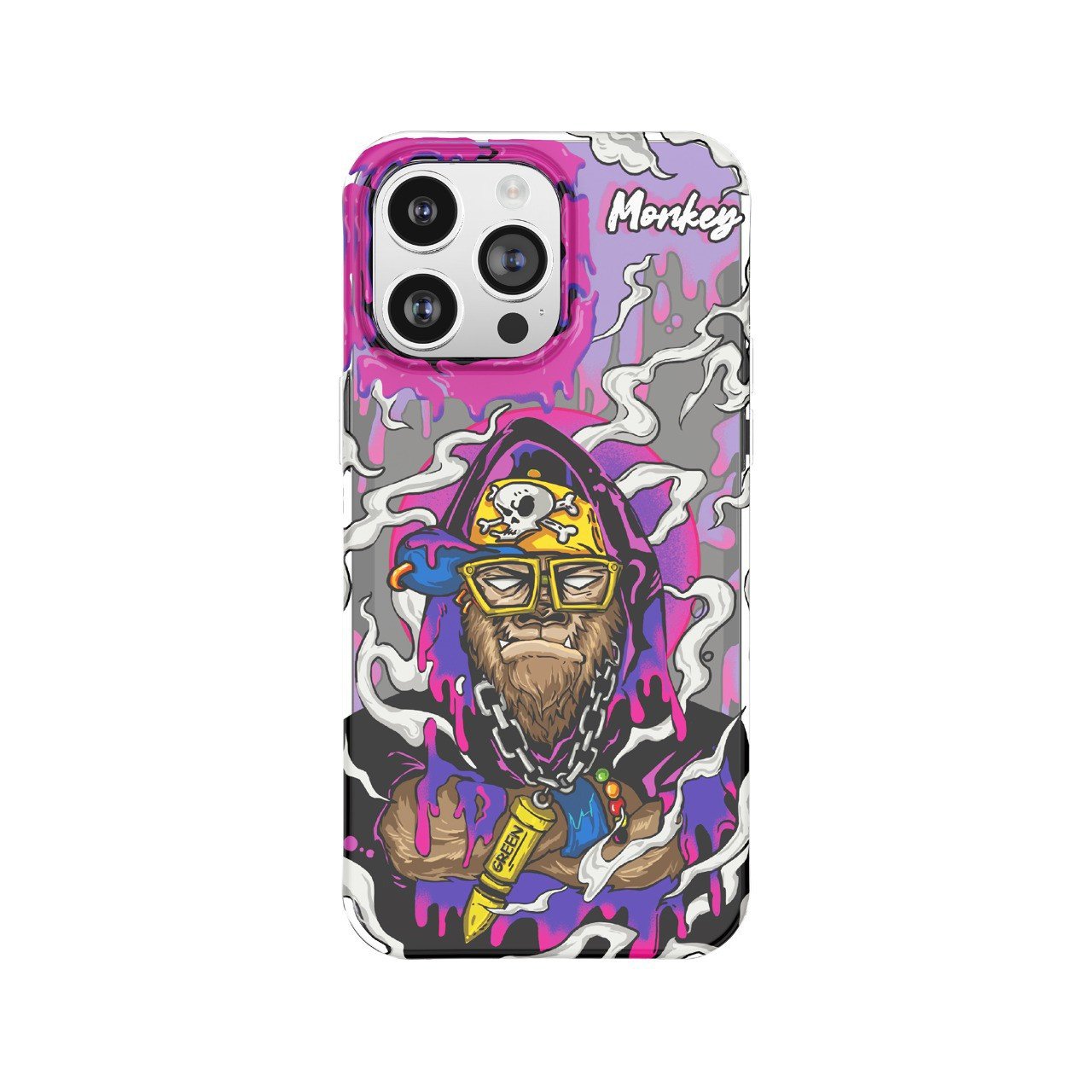 Green Lion Magnetic Warrior Case for iPhone 14 Pro Max ( 6.7" ) - Assorted colour