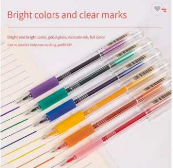 Deli A130 gel pen 0.5 full needle fountain pen