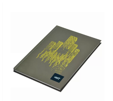 Light LINBA41806 Single Line, A4 Size Hard Cover Notebook (100 Sheets)- Pack of 5 Pieces