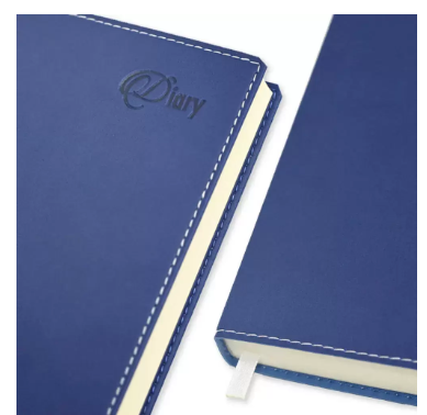 FIS A5 Diary 2024 (English) Blue - FSDI17E24BL