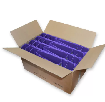 Pack of 24 Pieces PP Lever Arch Box File Violet