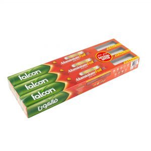 Falcon Aluminium Foil 37.5 SQ FT-Embossed X 45 CM (Bundle of 3 )