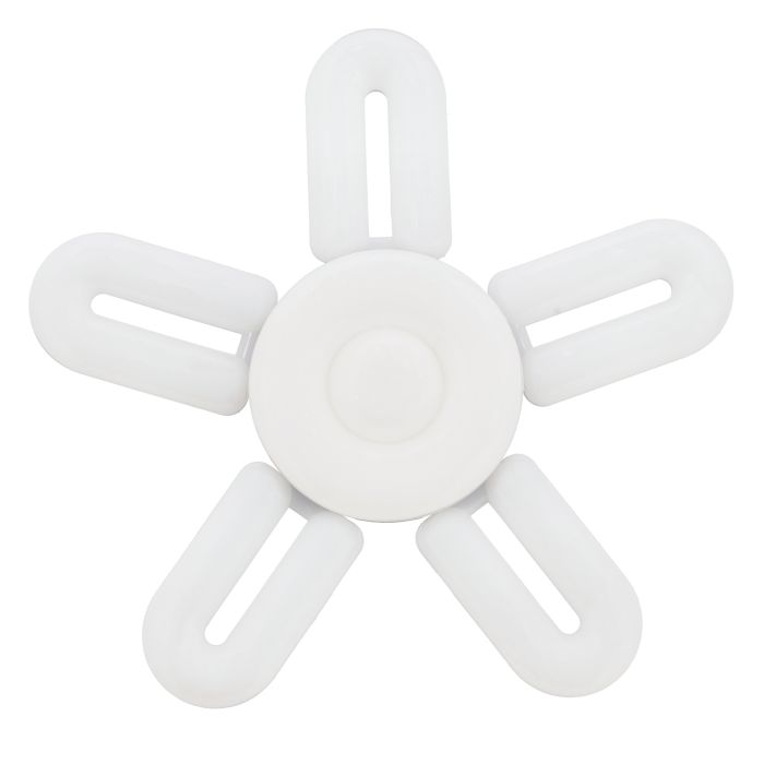 5 Leaf LED Folding Lamp, 60W Power, GESL55095 - Long Life LED 50000 Hours, 80% Energy Saving, Ideal For Garage, Workshop, Warehouse, Shop