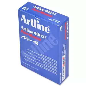 Artline Paint Marker 400FX Pack of 12, Medium 2.3mm, White