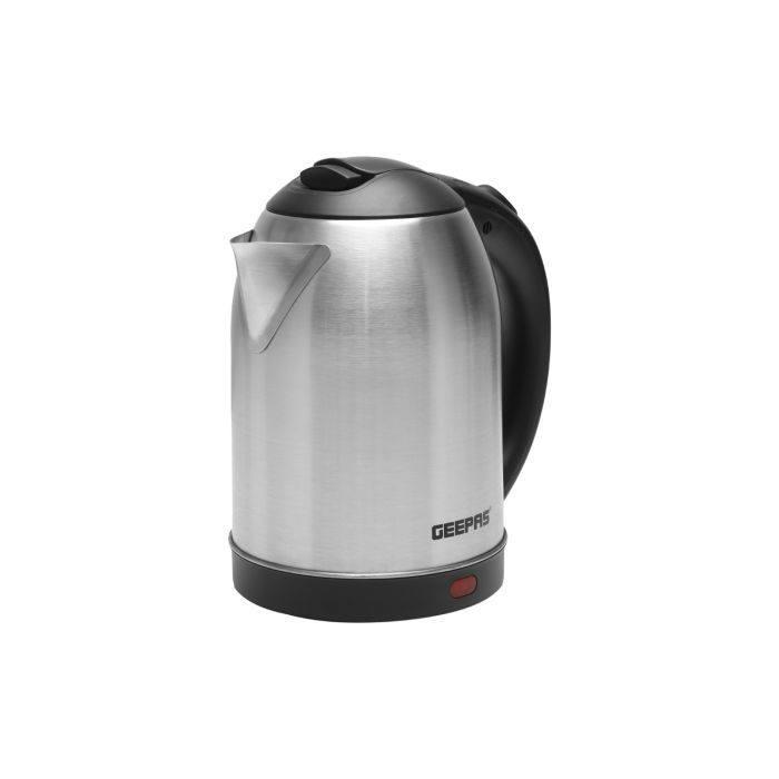 Geepas 1.8L Electric Kettle - Stainless Steel Kettle| Auto Shut-Off & Boil-Dry Protection | Heats Up Quickly Water, Tea & Coffee Maker - 2 Year Warranty