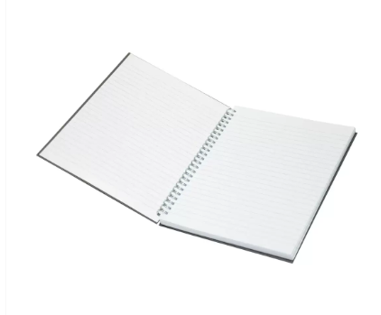 Light Spiral Hard Cover Notebook Single Line (Pack of 5 Pcs X 100 Sheets) A5 Size - LINBSA51806