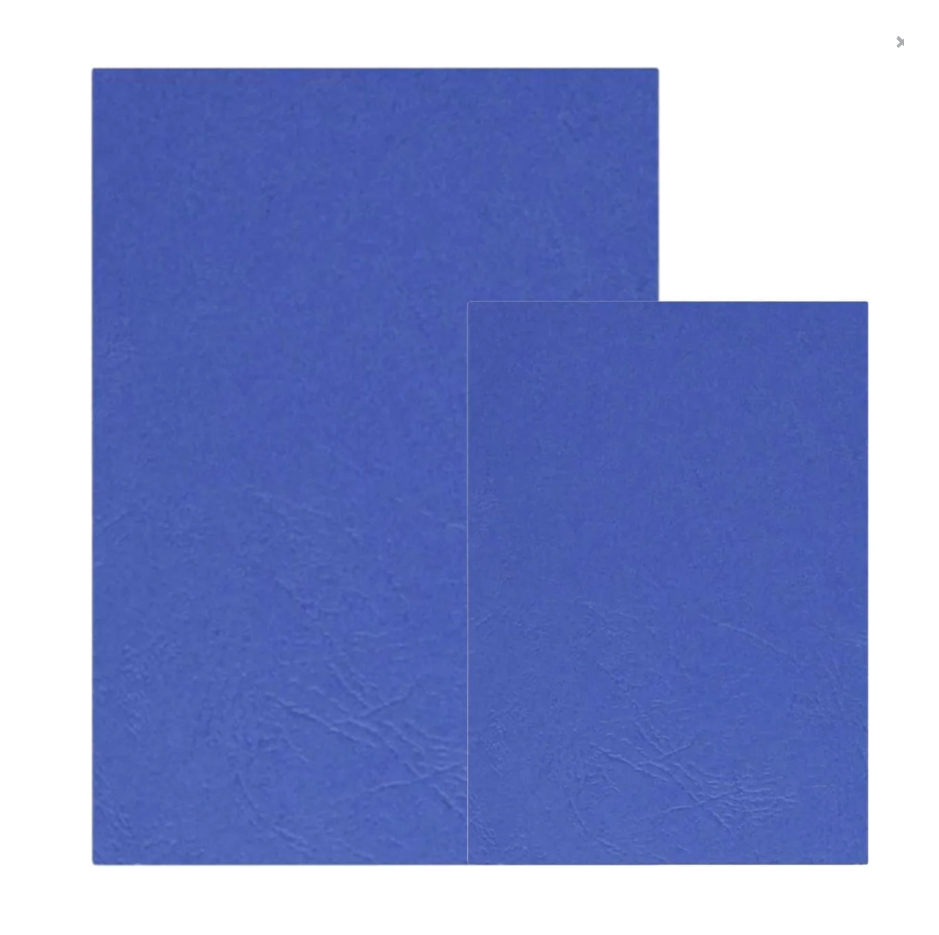 Deluxe 100-Piece A3 Embossed Binding Sheet Dark Blue