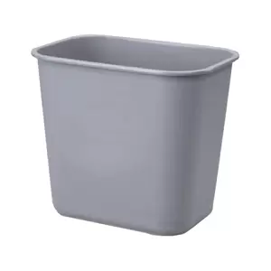 FIS Waste Baskets Rectangle Shape, Grey Color, Height 29.5 cm - FSWA8813GY