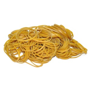 10 Boxes FIS Pure Rubber Bands, Size 30 Yellow - FSRB10030