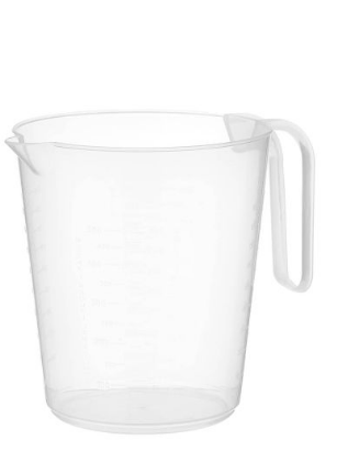 Prestige Measuring Pot 1 L - Plastic - White - 1 LITER