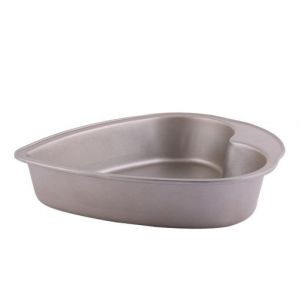 Royalford Heart Shape Cake Baking Tin - Aluminium - Gold