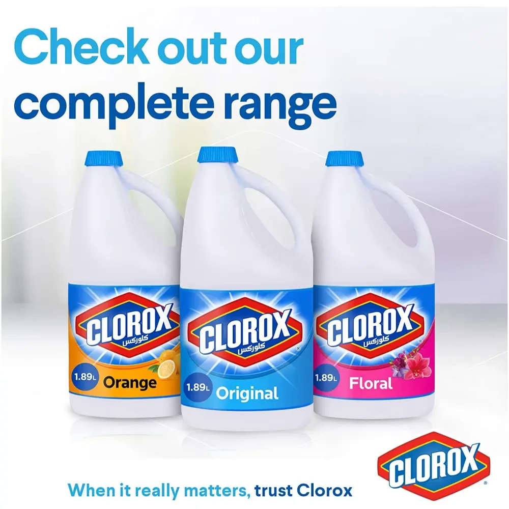 Clorox Original Liquid Bleach 1.89 Lt