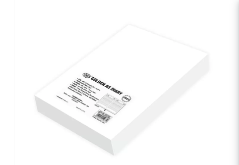 FIS Golden Diary 2023 (English) Chocolate, A5 - FSDI23EG23CH