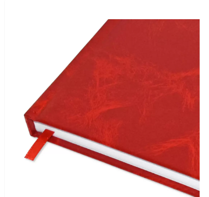 FIS A4 Diary 2024 English (Saturday & Sunday Combined) Red - FSDI47E24RE