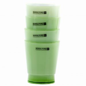 Royalford Water Jug With Glasses - Acrylic - Green - 2 L