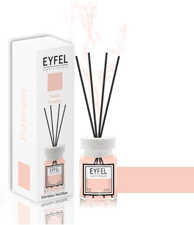Eyfel Reed Diffuser 120ml - Pudra Powder