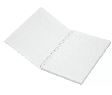 Light LINB971803S Spiral Soft Cover Single Line Notebook (Pack of 10 Pcs X 100 Sheets), 9X7in