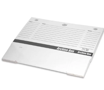 FIS Pack of 5 Archival Storage Box, Size : 33.7 x 27 cm