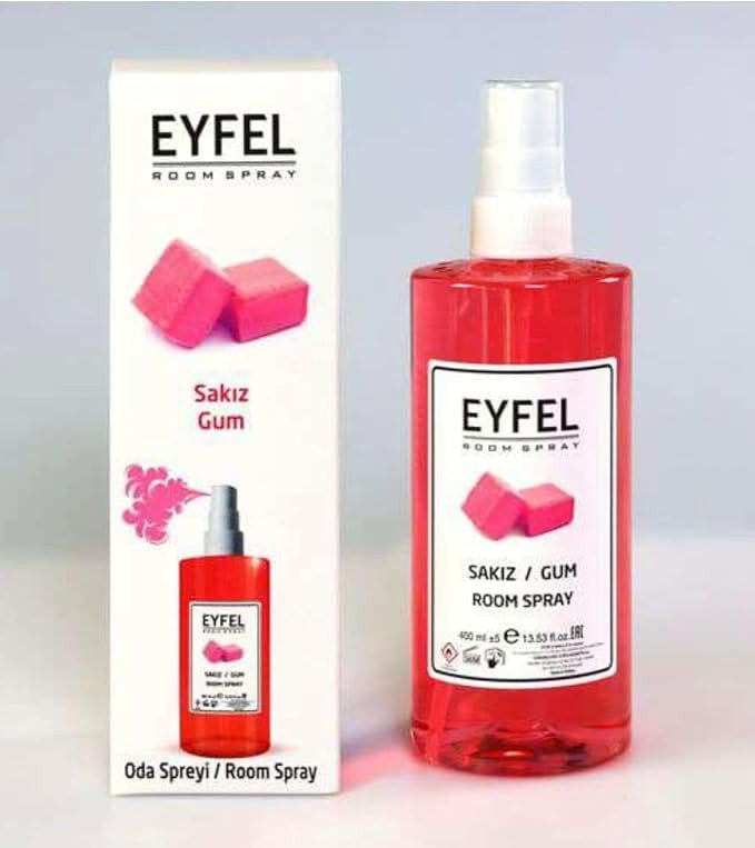 Eyfel Air Freshener Spray, 400 ml - Gum
