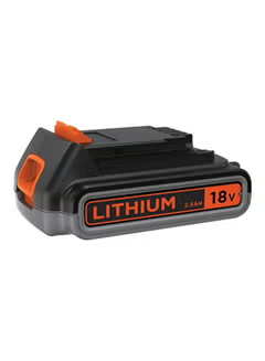 Lithium Ion Battery For Cordless Power Tools 18V 2.5Ah Li-Ion BL2518-XJ Orange/Black
