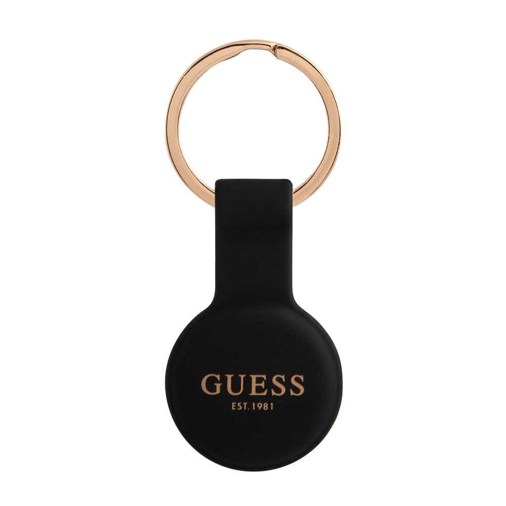 Guess Silicone Classic Logo Case For Airtag - Black