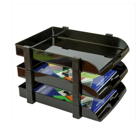 Paper Tray Black 3 Set