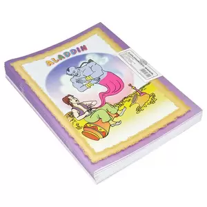 12-Piece FIS Coloring Book Alladin 28-Pages - FSCGA4N002
