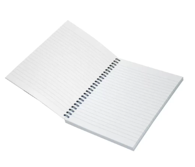 Light LINB971802S Spiral Soft Cover Single Line Notebook (9X7in, Pack of 10 Pcs X 100 Sheets)