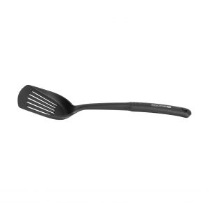 Royalford Slotted Turner - Nylon - Black - 31 CM