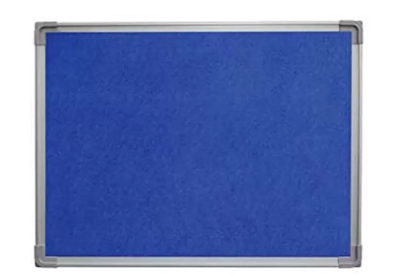 FIS Fabric Board with Aluminium Frame - FSGNF90180BL