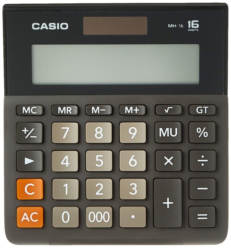 Casio MH 16 16 Digits Desktop Calculator