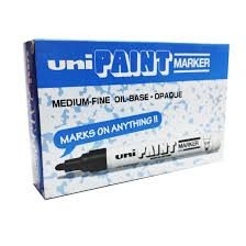 Uni Paint Marker Oil Based Permanent Marker 1 Pack (PX-20) Blue