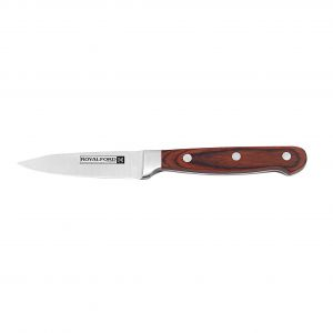 Royalford Utility Knife - Stainless Steel - Brown