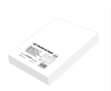 FIS Golden A5 Diary 2023 (English) Blue - FSDI19EG23BL